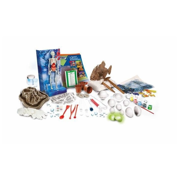 Clementoni - Science & Jeu - Le grand coffret du scientifique