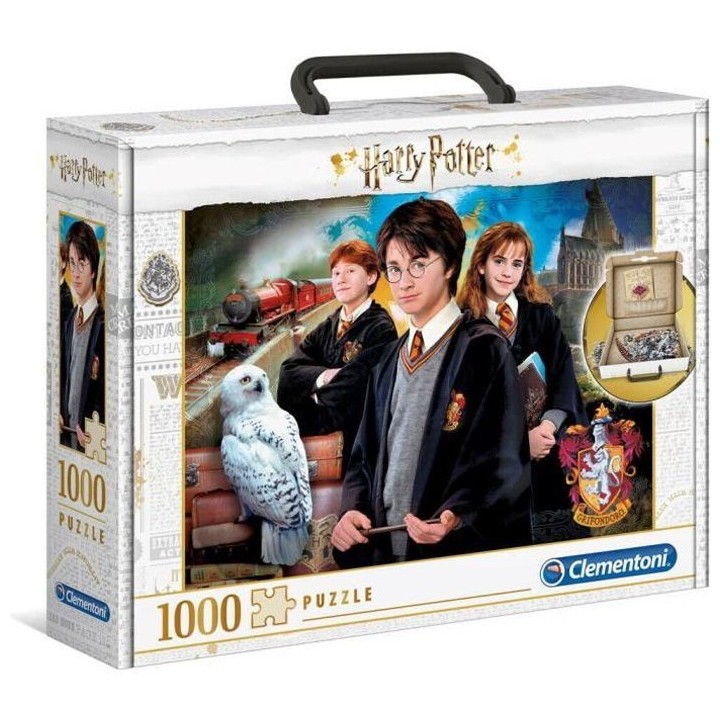 Clementoni - Harry Potter - Valisette 1000 pieces