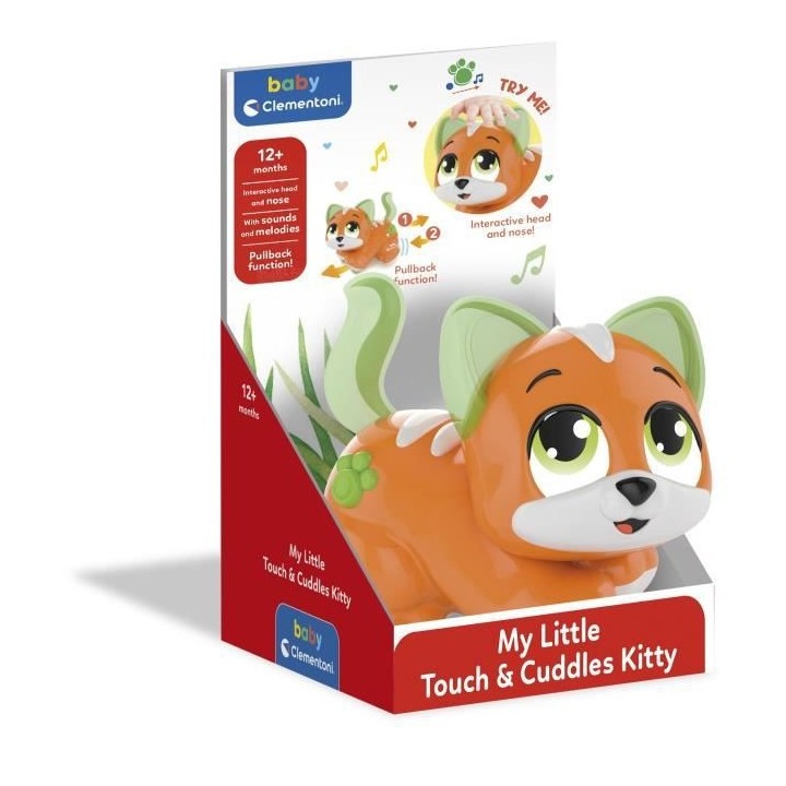 CLEMENTONI - 17462 - Mon chaton a cajoler