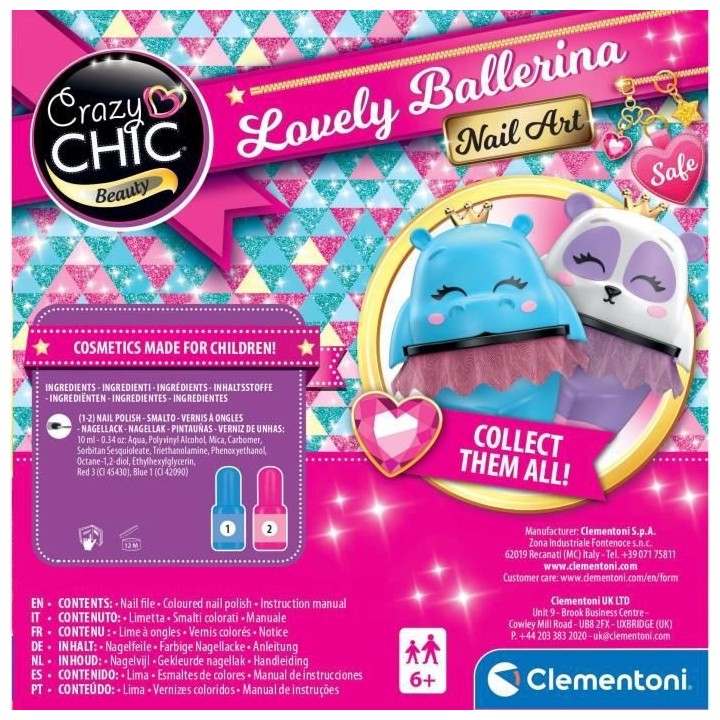 CLEMENTONI - 18694 - Ballerine Panda