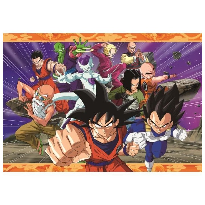 Puzzle Clementoni - Dragonball - a colorier - 104 pieces