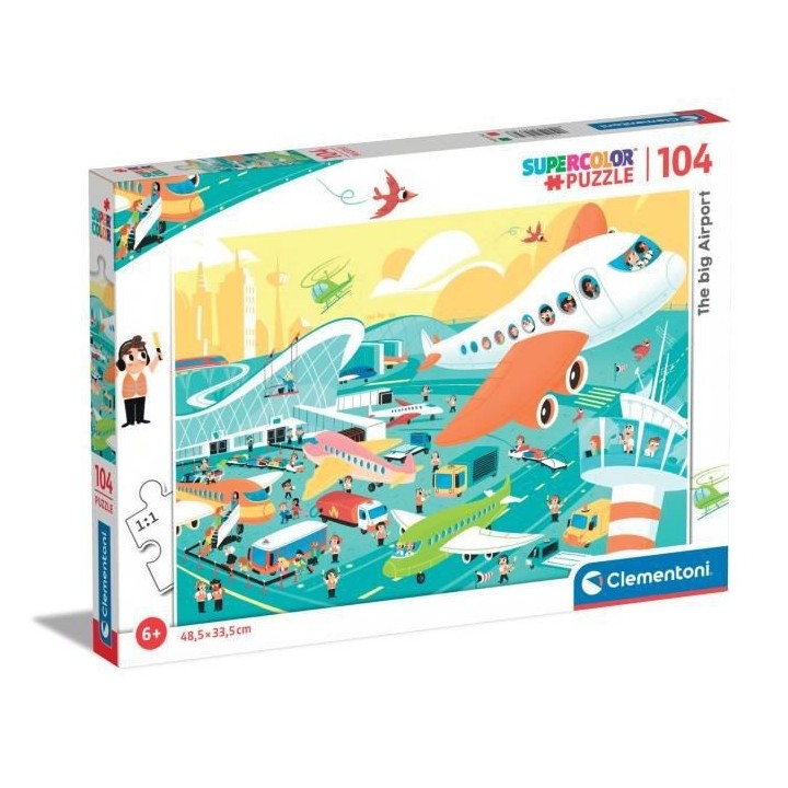 CLEMENTONI - 25734 - 104p Aéroport