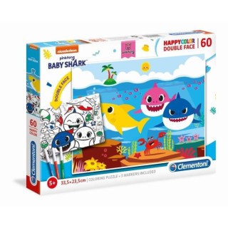 Puzzle Clementoni - Baby Shark - 60 pieces