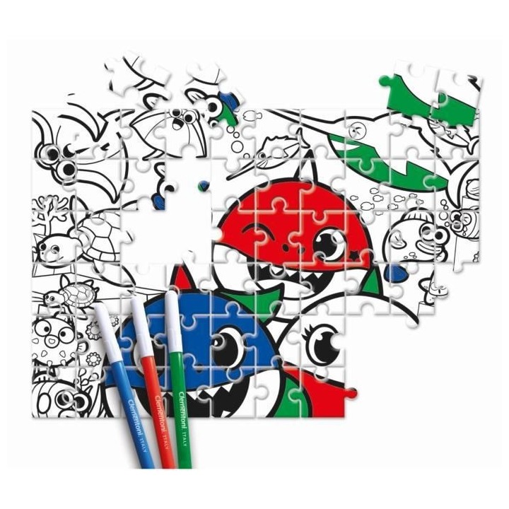 Puzzle Clementoni - Baby Shark - 60 pieces