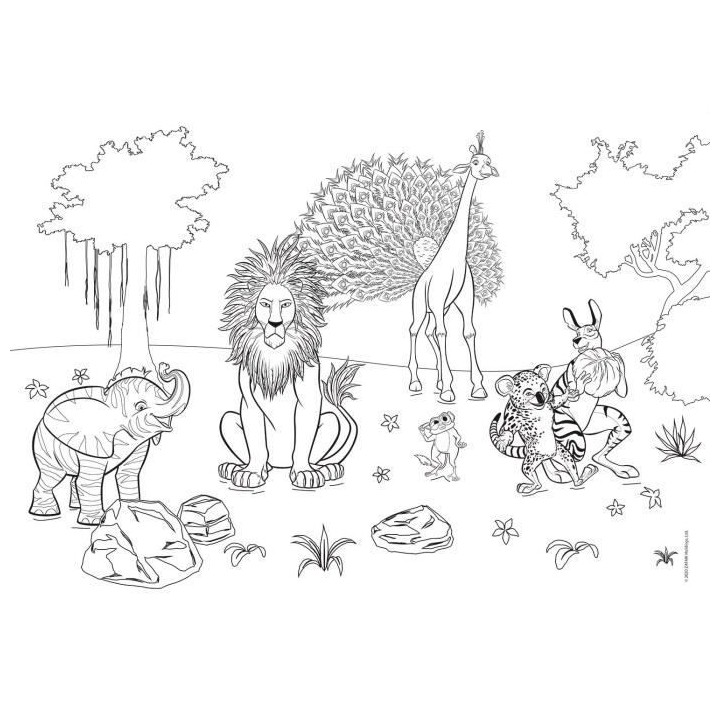 Puzzle Clementoni - National Geographic Kids - 60 pieces - Zafari