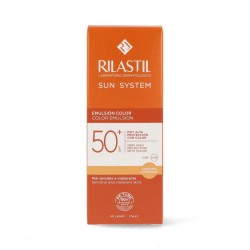 Crème Solaire Avec Couleur Rilastil Sun System Spf 50+ (50 ml)