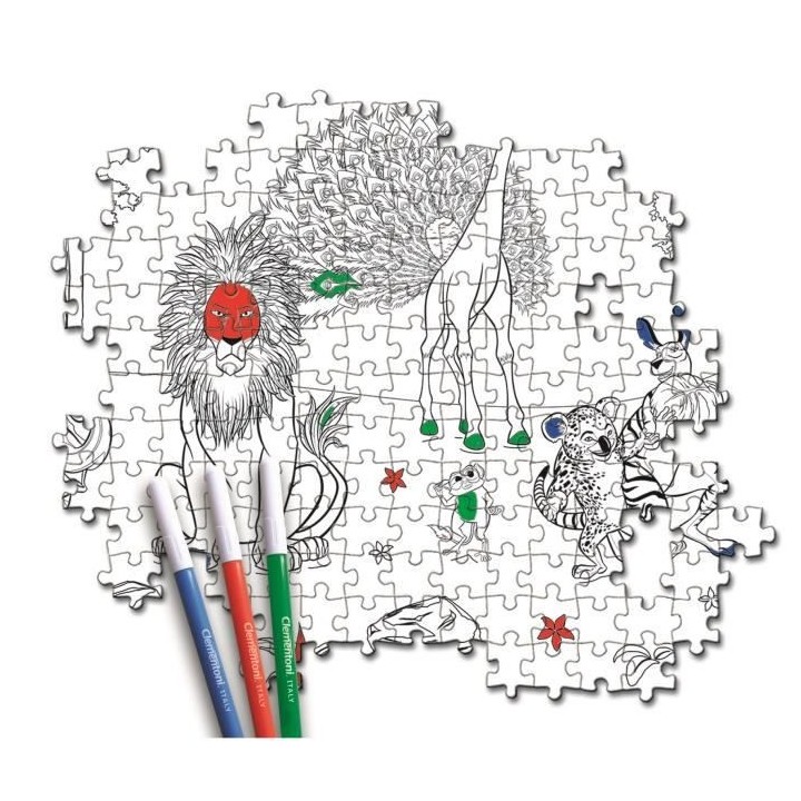 Puzzle Clementoni - National Geographic Kids - 60 pieces - Zafari