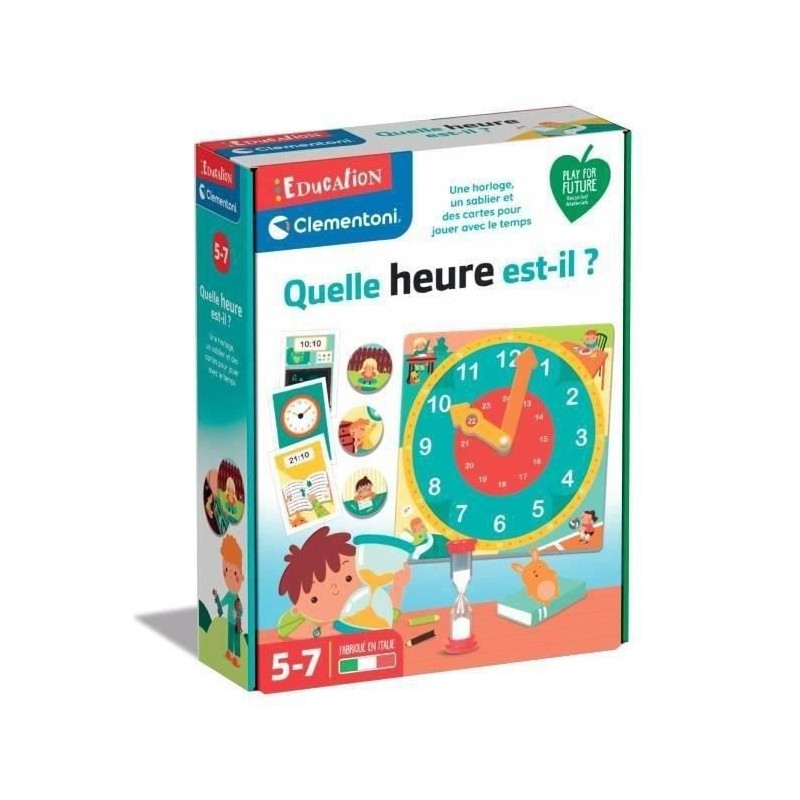 CLEMENTONI - 52590 - Quelle heure est-il ?