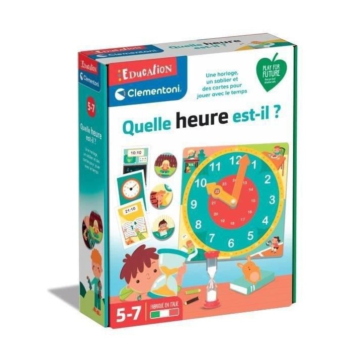 CLEMENTONI - 52590 - Quelle heure est-il ?