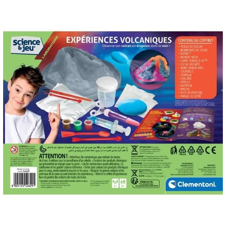 CLEMENTONI - 52629 - Expériences volcaniques