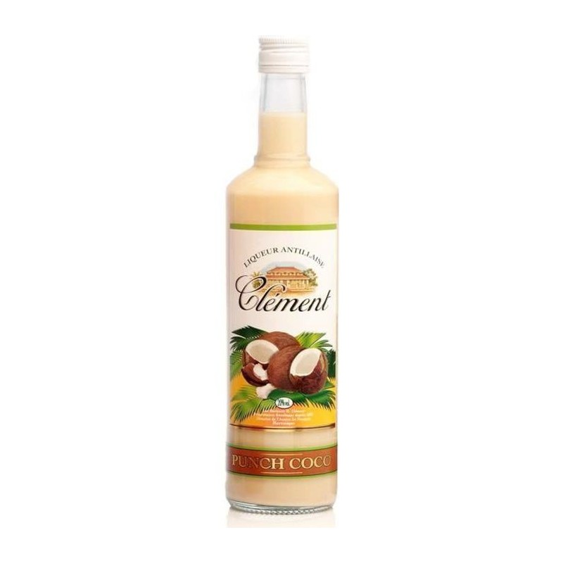 Punch Clément Coco - Martinique - 18%vol - 70cl