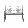 Banc DKD Home Decor Céramique Mosaïque Métal (111 x 54 x 88 cm)