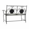 Banc DKD Home Decor Céramique Mosaïque Métal (111 x 54 x 88 cm)