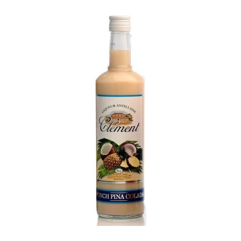 Punch Clément Pina Colada - Martinique - 18%vol - 70cl