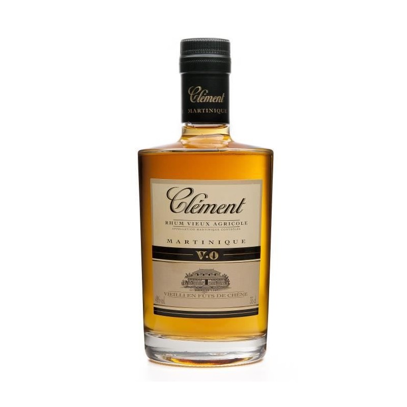 Rhum vieux agricole AOC Martinique Clément VO 40° - 35 cl