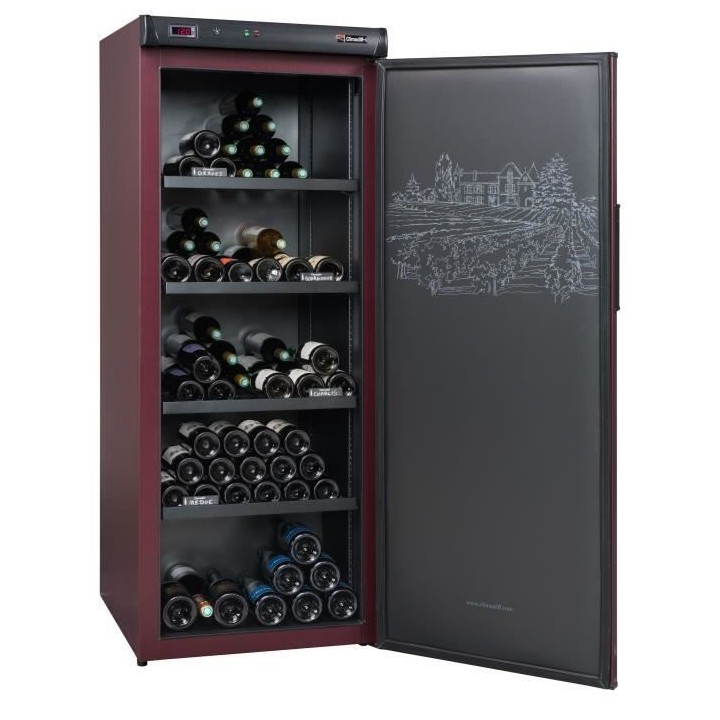 CLIMADIFF CVP220A+ - Cave a vin de vieillissement - 216 Bouteilles - P