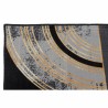 Tapis DKD Home Decor Noir Doré Moderne Géométrique (160 x 230 x 0,4 cm)