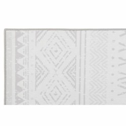 Tapis DKD Home Decor Beige Blanc Ikat (200 x 290 x 0,4 cm)