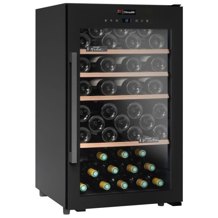 CLIMADIFF CS63B1 Cave a vin de service simple zone - 63 bouteilles - P