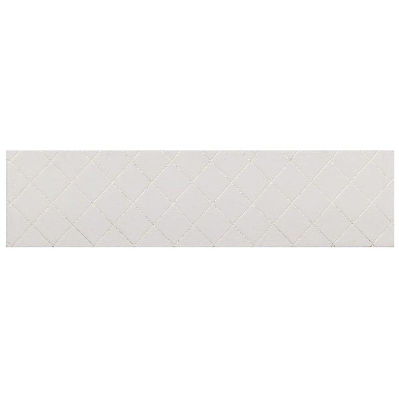 Tapis DKD Home Decor Blanc Losanges Moderne (60 x 240 x 2,2 cm)