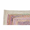 Tapis DKD Home Decor 201 x 292 x 1 cm Naturel Polyester Coton Multicouleur Arabe Jute