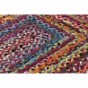 Tapis DKD Home Decor 201 x 292 x 1 cm Naturel Polyester Coton Multicouleur Arabe Jute