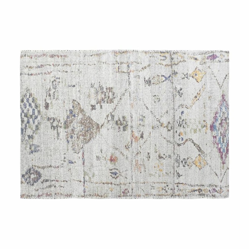 Tapis DKD Home Decor Blanc Multicouleur Arabe (160 x 230 x 0,75 cm)