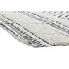 Tapis DKD Home Decor Noir Zigzag Blanc (160 x 226 x 0,7 cm)