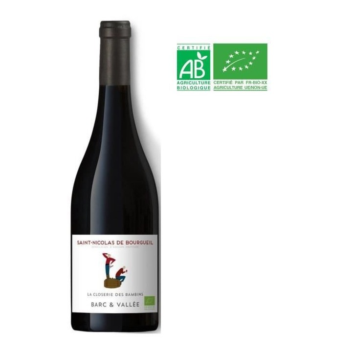 La Closerie des Bambins Saint-Nicolas-de-Bourgueil - Vin rouge de Loir