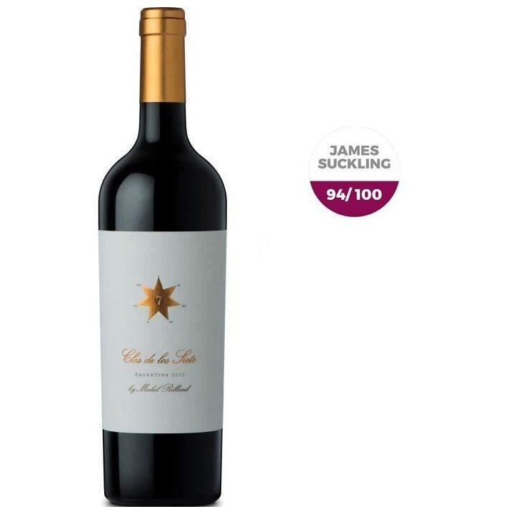 Clos de los Siete 2019 Mendoza - Vin rouge d'Argentine