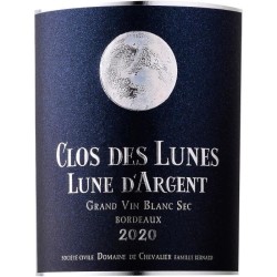 Clos des Lunes Lune d'Argent 2020 Bordeaux - Vin blanc de Bordeaux