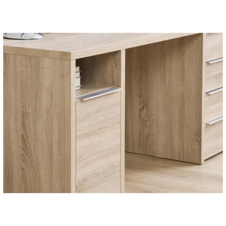 CALPE Bureau chene sonoma - L 160 cm