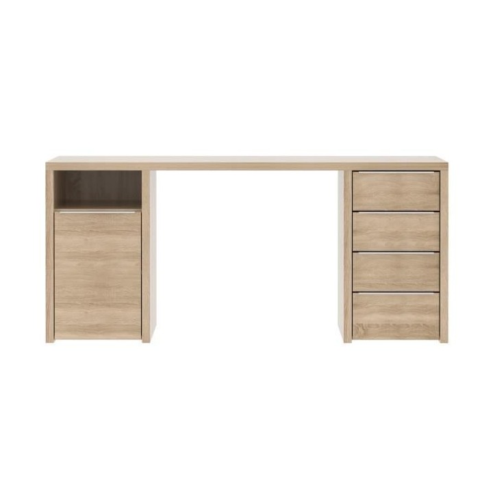 CALPE Bureau chene sonoma - L 160 cm