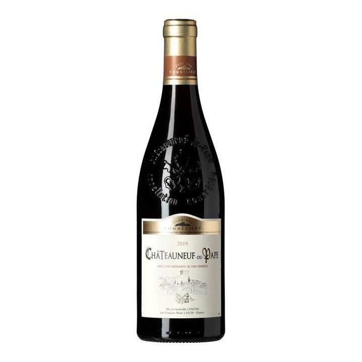 Club des Sommeliers 2019 Châteauneuf-du-Pape - Vin rouge des Côtes d