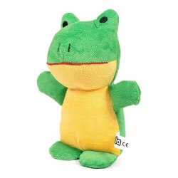 Jouet pour chien en peluche Gloria Rafiki 10 cm Grenouille