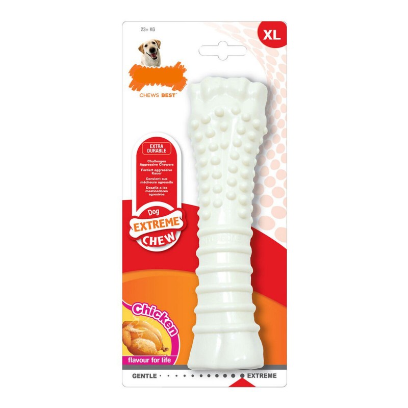 Jouet pour chien Nylabone Dura Chew Texturisé Poulet Nylon