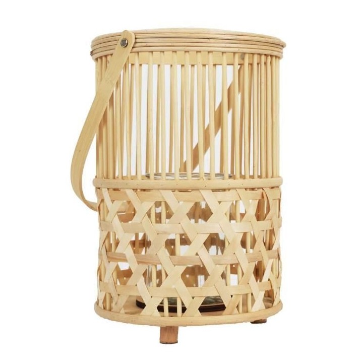 Lanterne - 51 x 21 x 21 cm - Beige - Cylindrique - CMP