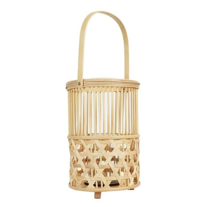 Lanterne - 51 x 21 x 21 cm - Beige - Cylindrique - CMP