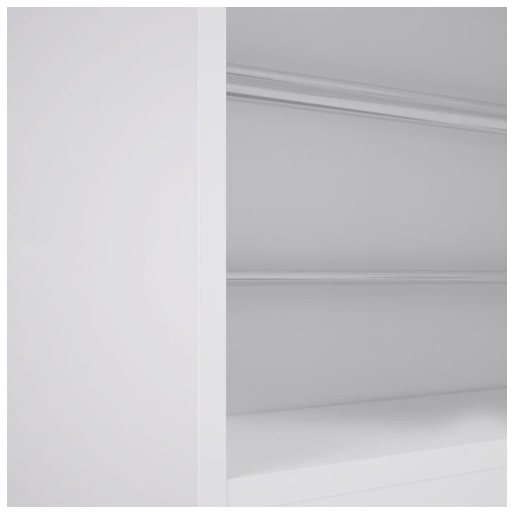 CALMA Meuble a chaussures contemporain blanc mat - L 50 cm