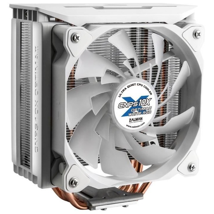 Ventirad CPU - ZALMAN - CNPS10X Optima II - Blanc (CNPS10XOPIIRGB-WH)
