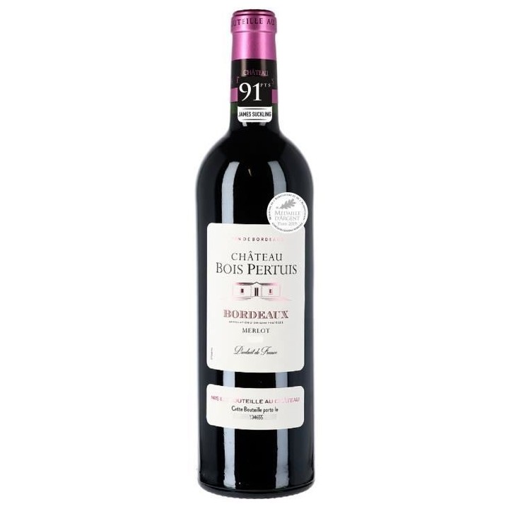 Coffret Bordeaux 90pts+ - Château Bois Pertuis 2018, Château Du Bois