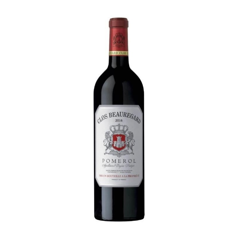 Clos Beauregard 2016 Pomerol - Vin rouge de Bordeaux