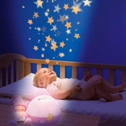 CHICCO Ma Lampe Magic'Projection Rose First Dreams