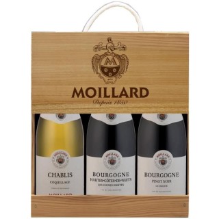 Coffret Bourgogne Découverte Moillard - Bourgogne Pinot Noir, Chablis