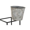 Cache-pot DKD Home Decor Gris Métal Usé 34 x 34 x 71 cm