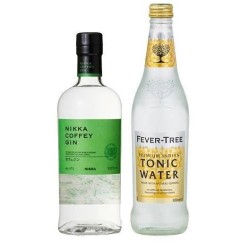 Coffret Gin Tonic Nikka Coffey Gin 47,0% Vol. 70 cl + Fever Tree Tonic Water 50 cl