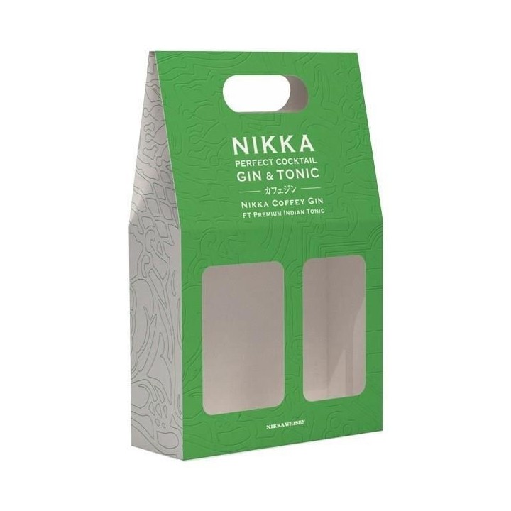 Coffret Gin Tonic Nikka Coffey Gin 47,0% Vol. 70 cl + Fever Tree Tonic