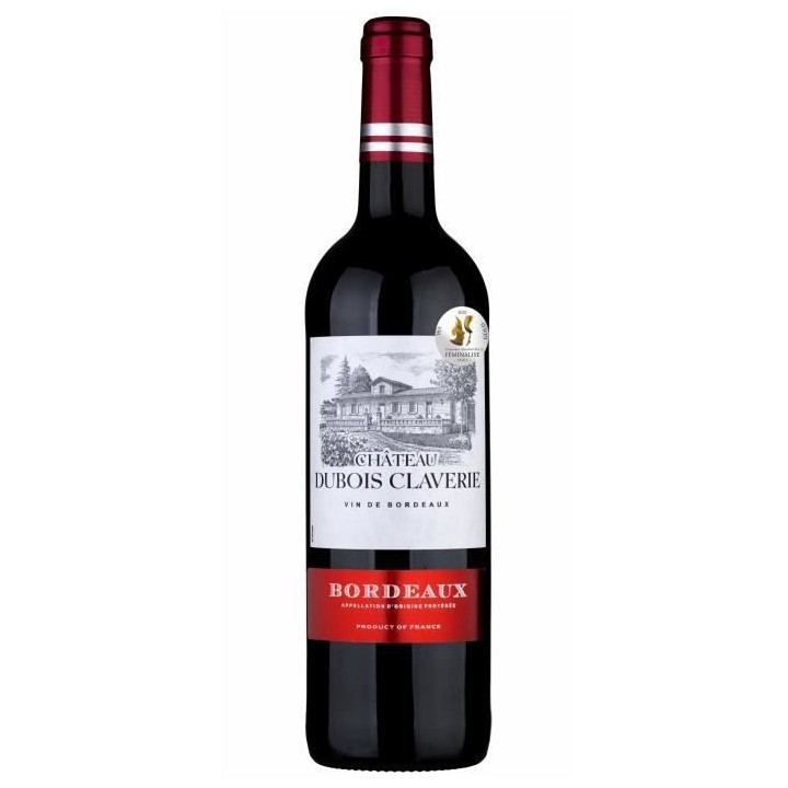 Coffret AOP Bordeaux Médailles d'Or : Château Dubois Claverie 2019,