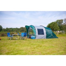 TENTE FAMILIALE 5 PERSONNES COLEMAN BLACKOUT BEDROOM ROCKY MOUTAIN 5 PLUS - 2 chambres - imperméable 4500mm - toile anti-uv - n