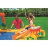 INTEX Piscine gonflable Enfant / Aire De Jeux aquatique Dinosaure 249 x 191 x 109 cm